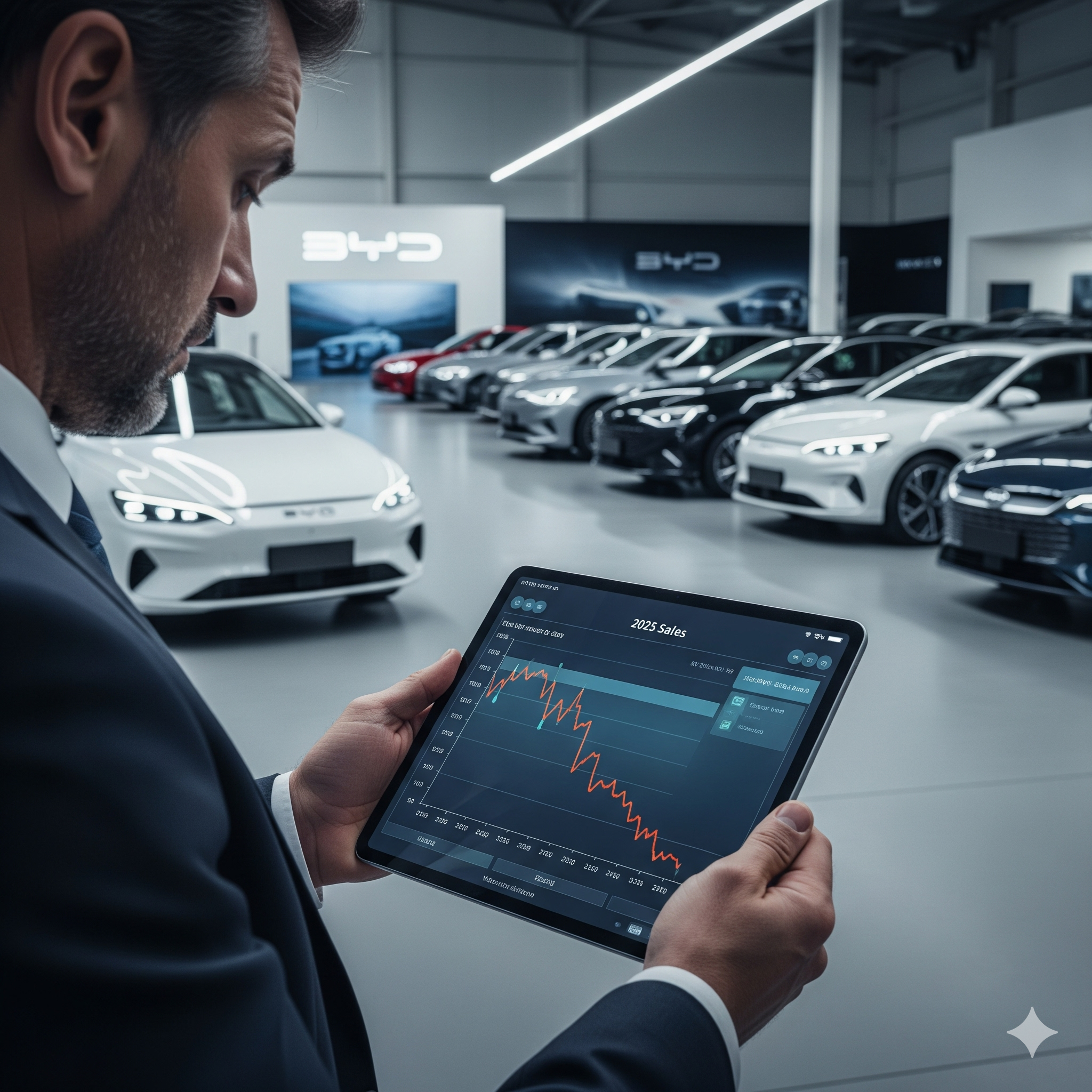 BYD’s Growth Cools: EV Giant Slashes 2025 Sales Target