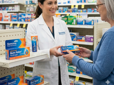 Sonoma Launches Burn Relief Hydrogel in U.S. Retail