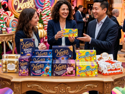 Ferrero Launches New Wonka Range With Netflix Partnership