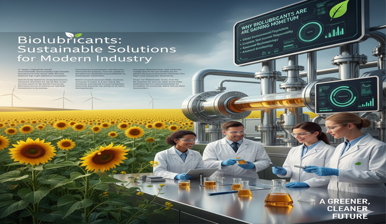 Biolubricants: Sustainable Solutions for Modern Industry