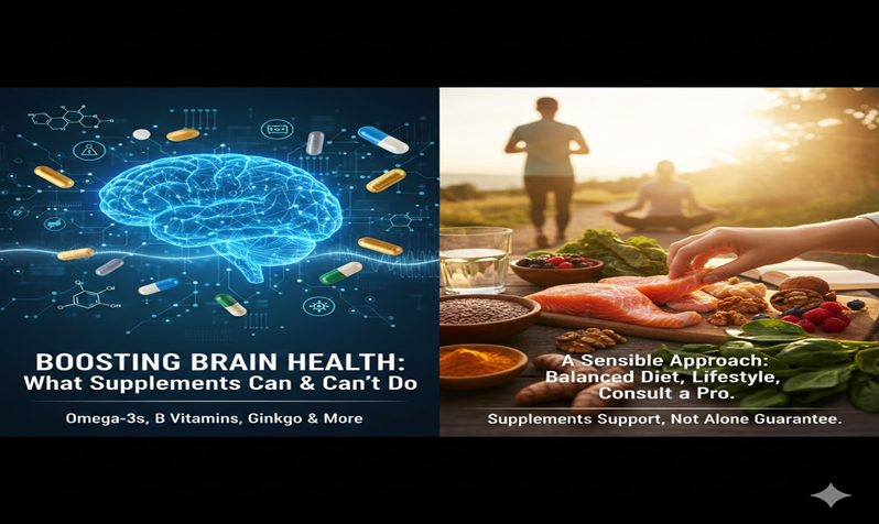 Boosting Brain Health: What Supplements Can and Can’t Do