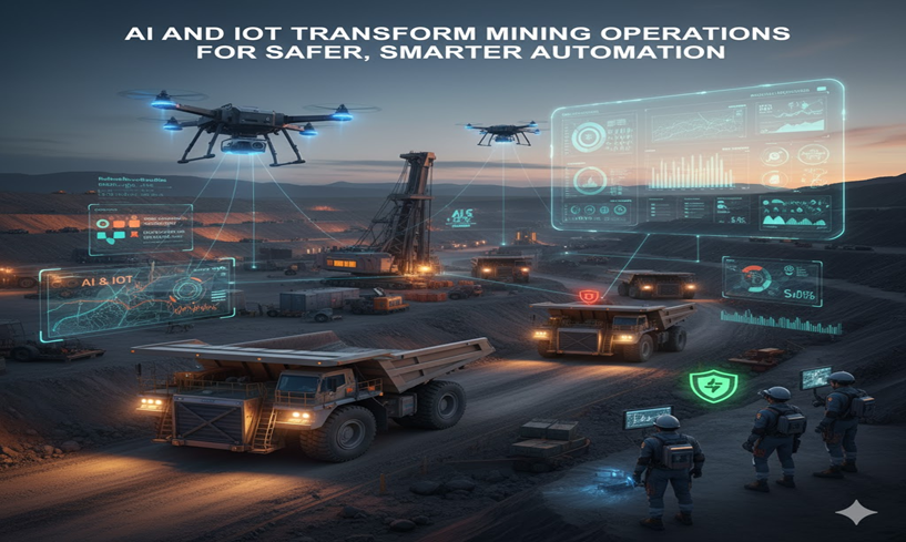 AI and IoT Transform Mining Operations for Safer, Smarter Automation